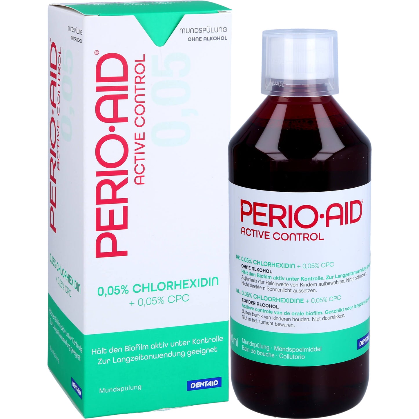 PERIO AID Active Control Mundspülung 500 ml
