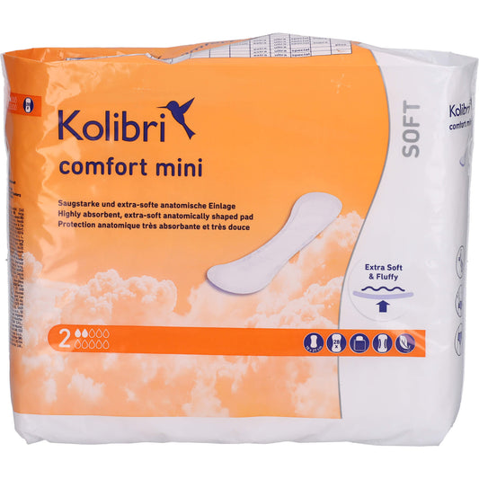 KOLIBRI comfort Einlagen anatomisch mini 28 St
