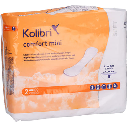 KOLIBRI comfort Einlagen anatomisch mini 28 St