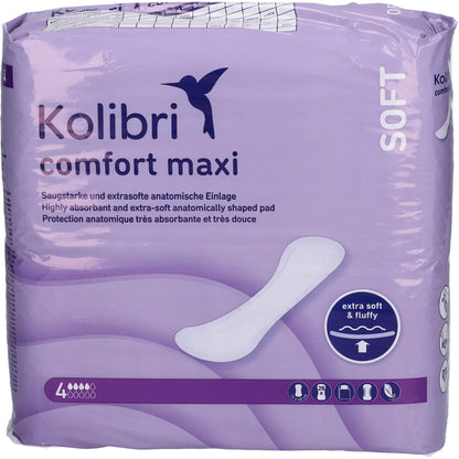 KOLIBRI comfort Einlagen anatomisch maxi 28 St