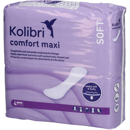 KOLIBRI comfort Einlagen anatomisch maxi 28 St