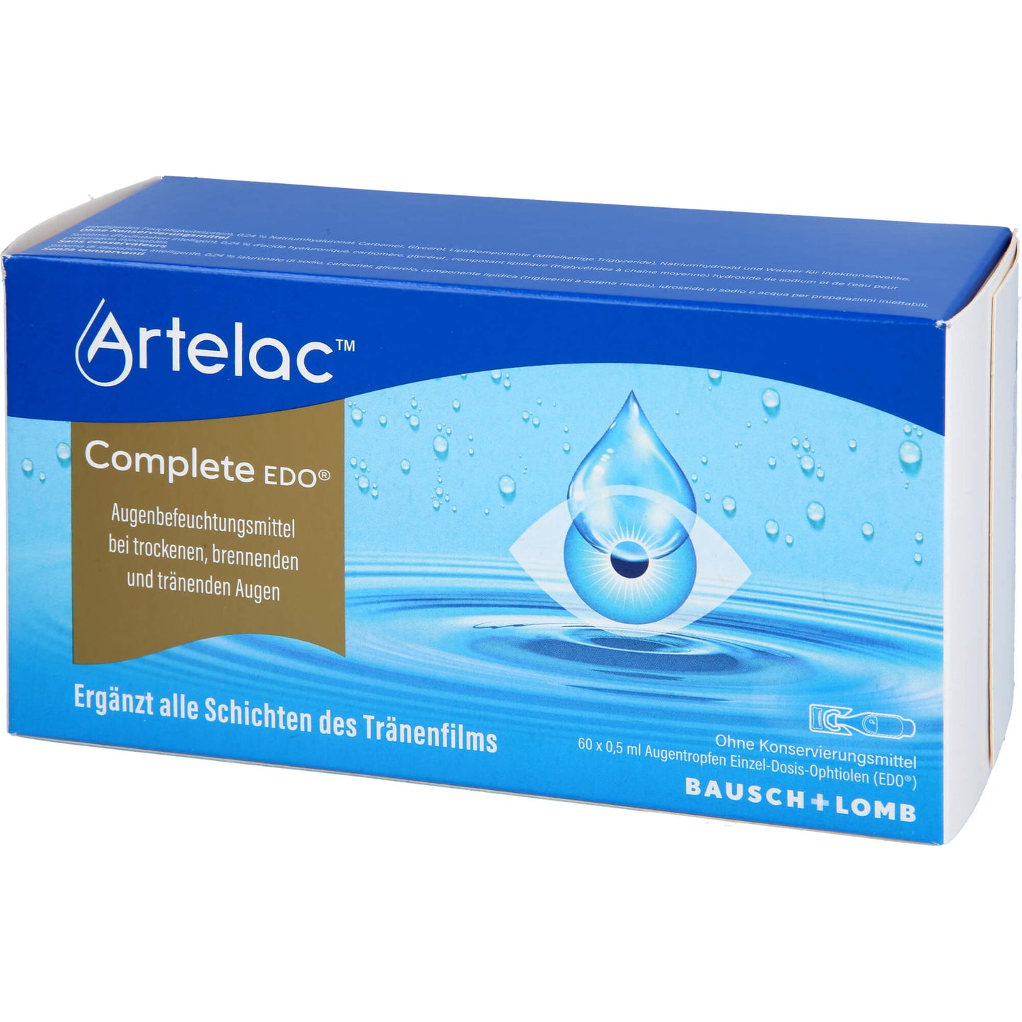 ARTELAC Complete EDO Augentropfen 60X0.5 ml
