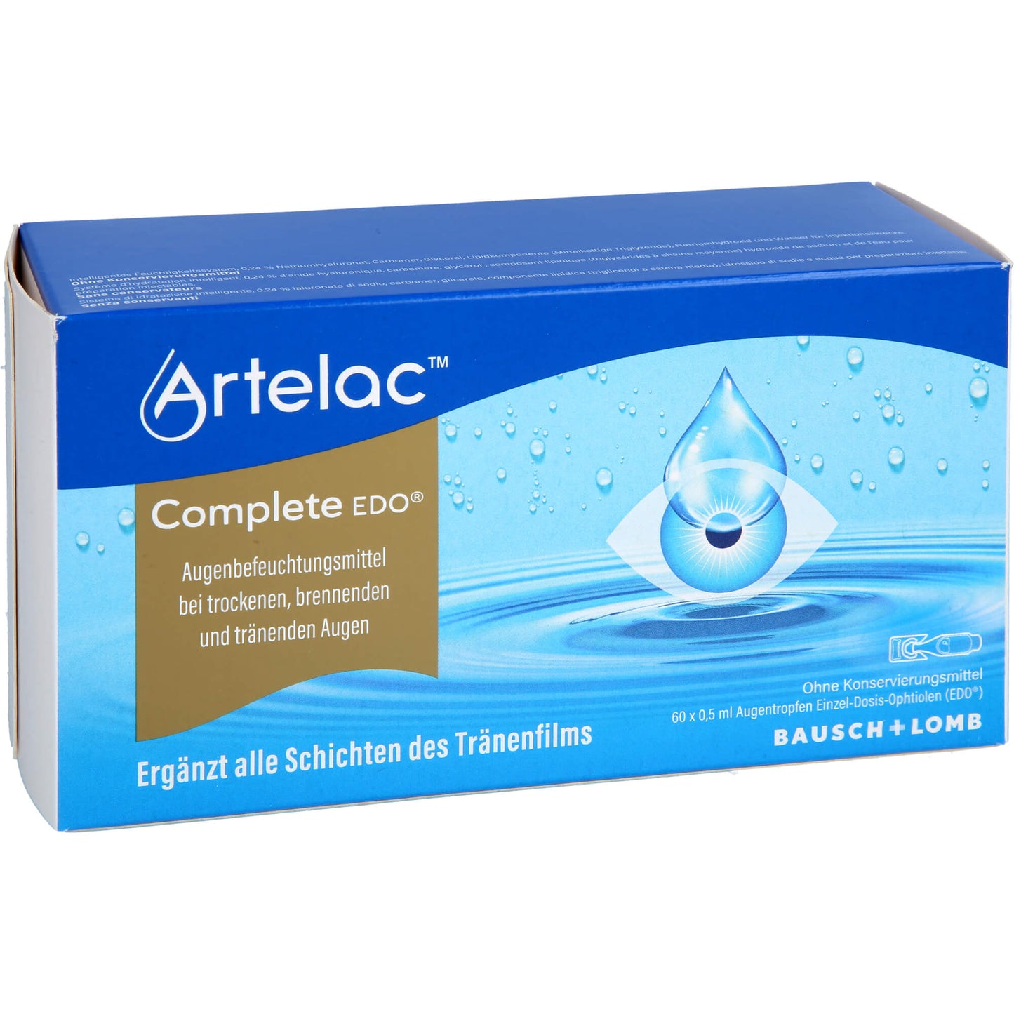 ARTELAC Complete EDO Augentropfen 60X0.5 ml