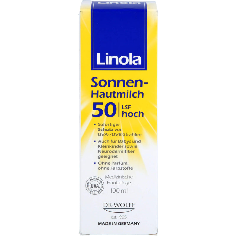 LINOLA SONNEN HAUTMILCH 50 100 ml
