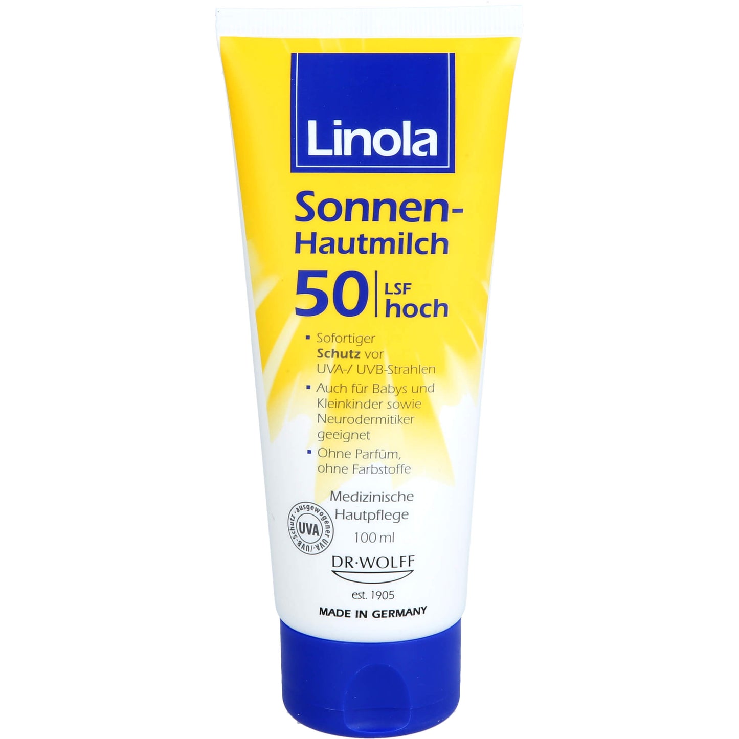 LINOLA Sonnen-Hautmilch LSF 50 100 ml