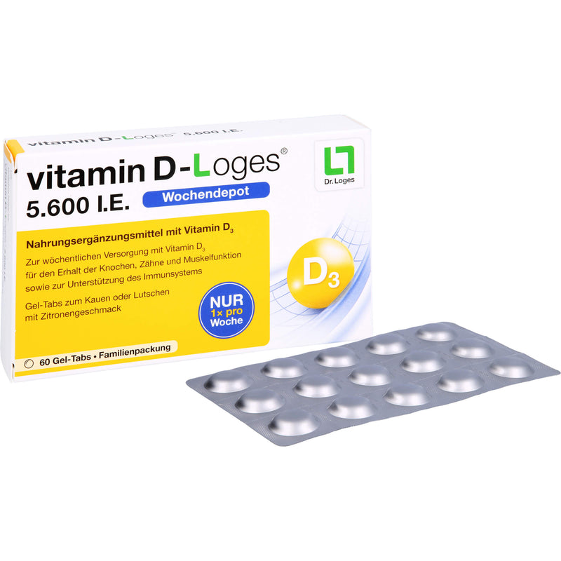 VITAMIN D LOGES 5.600 I.E. 60 St