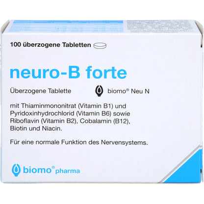 NEURO-B forte biomo Neu überzogene Tabletten 100 St