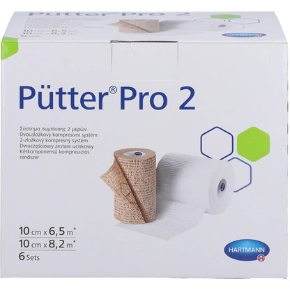 PÜTTERPRO 2 2-Komponenten-Kompressionssystem 10 cm 6X2 St