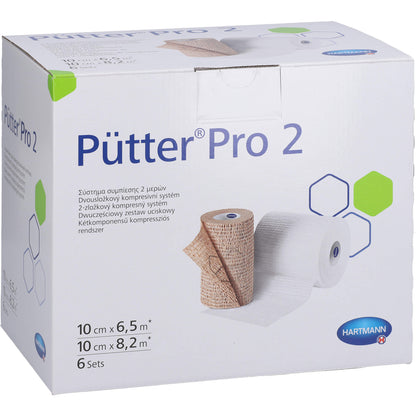 PÜTTERPRO 2 2-Komponenten-Kompressionssystem 10 cm 6X2 St