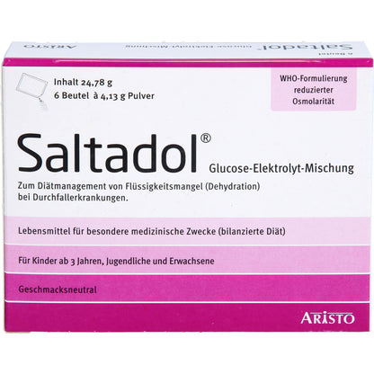 SALTADOL Elektrolyt Plv.z.Her.e.Lsg.z.Einnehmen 6 St