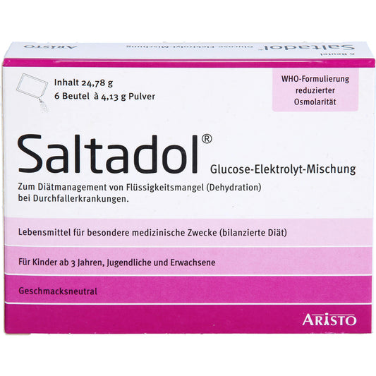 SALTADOL Elektrolyt Plv.z.Her.e.Lsg.z.Einnehmen 6 St
