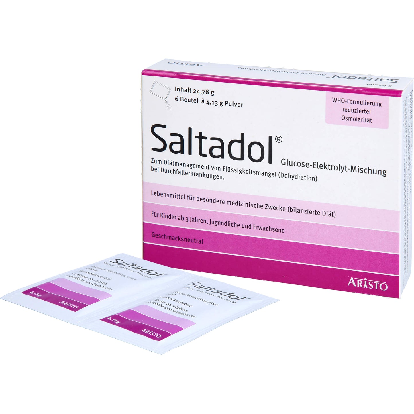 SALTADOL Elektrolyt Plv.z.Her.e.Lsg.z.Einnehmen 6 St