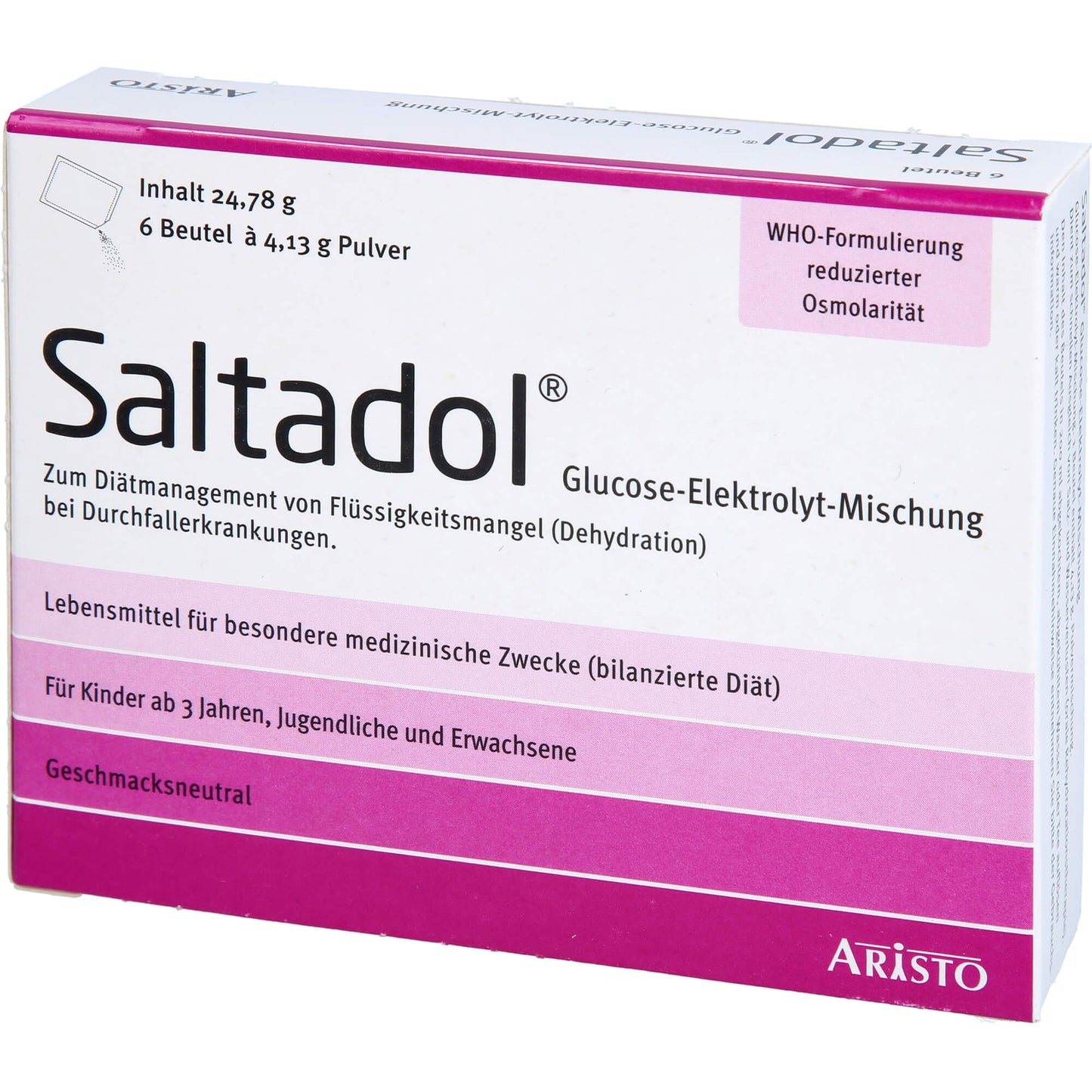 SALTADOL Elektrolyt Plv.z.Her.e.Lsg.z.Einnehmen 6 St