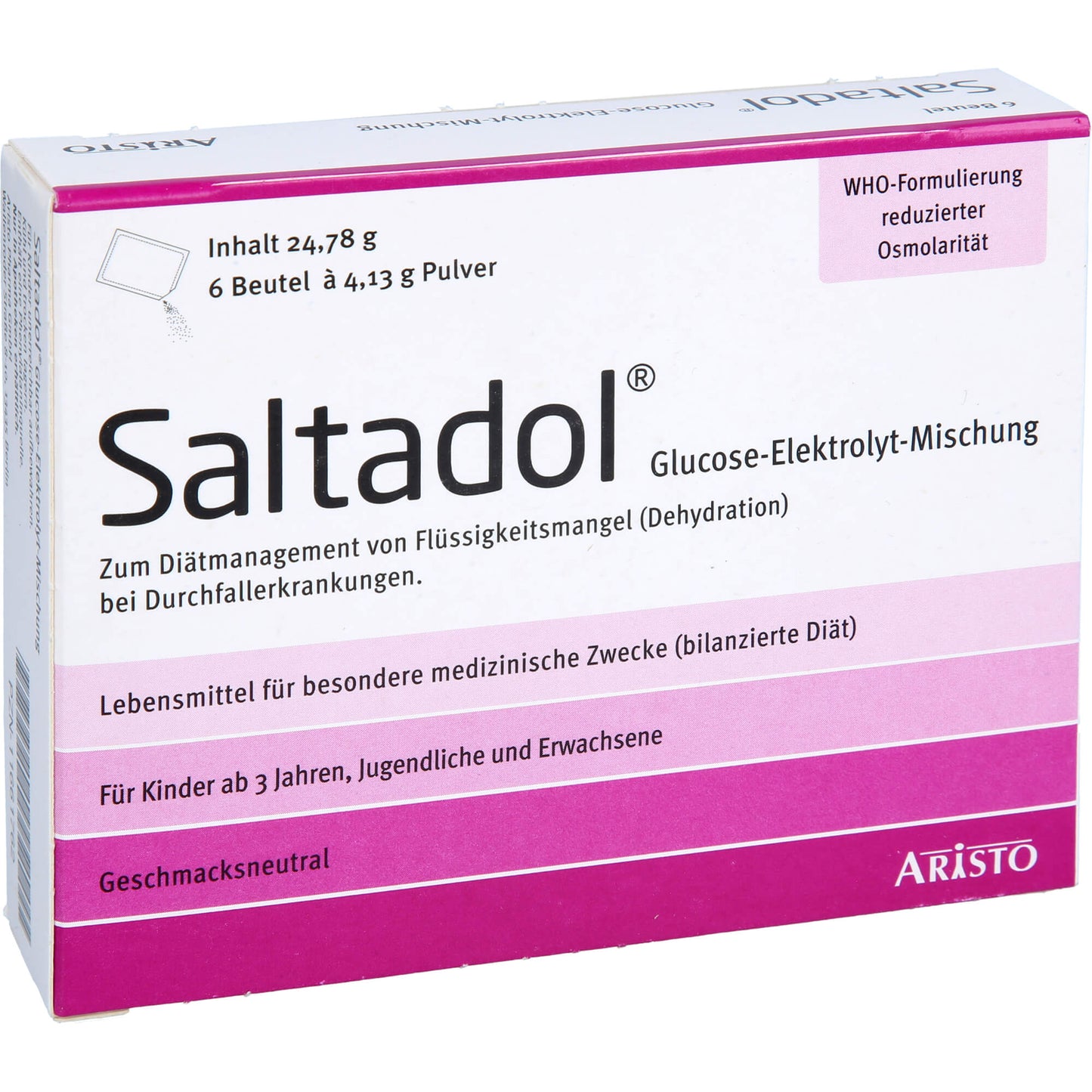 SALTADOL Elektrolyt Plv.z.Her.e.Lsg.z.Einnehmen 6 St