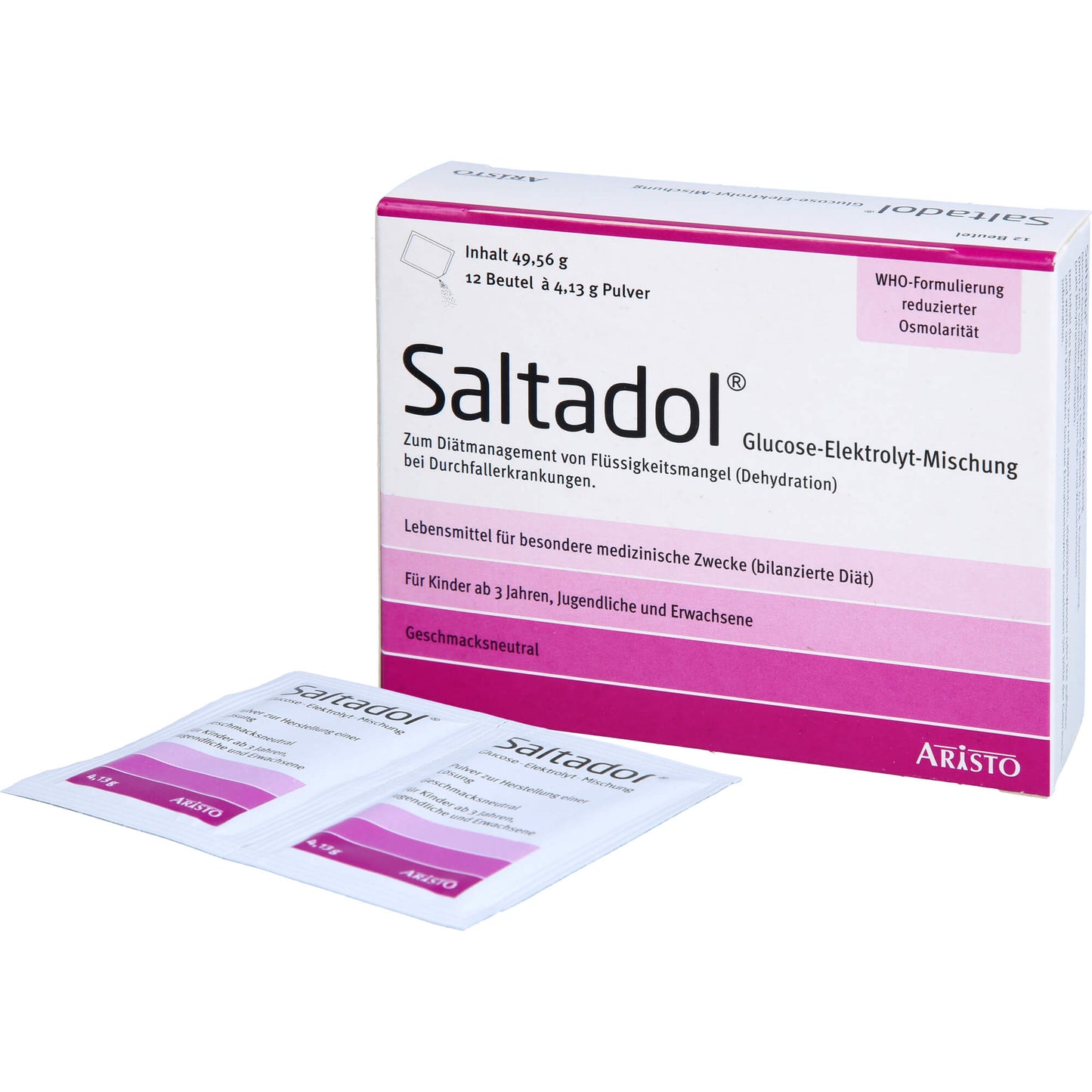 SALTADOL Elektrolyt Plv.z.Her.e.Lsg.z.Einnehmen 12 St