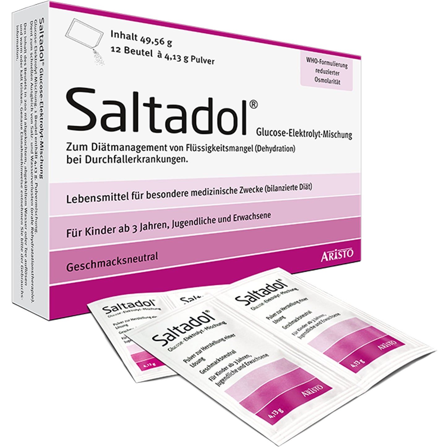 SALTADOL Elektrolyt Plv.z.Her.e.Lsg.z.Einnehmen 12 St