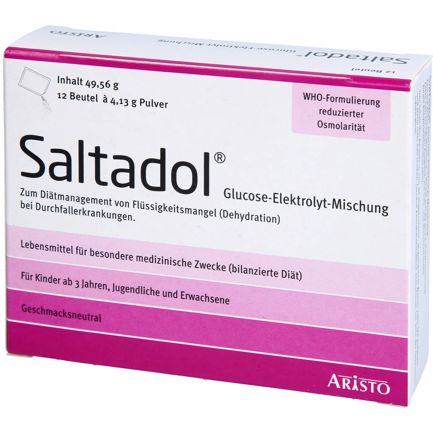 SALTADOL Elektrolyt Plv.z.Her.e.Lsg.z.Einnehmen 12 St