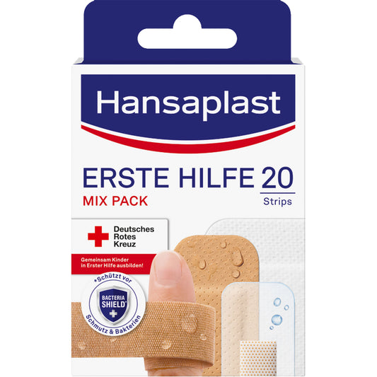 HANSAPLAST Erste Hilfe Pflaster Mix 20 St