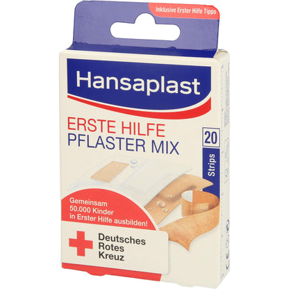 HANSAPLAST Erste Hilfe Pflaster Mix 20 St