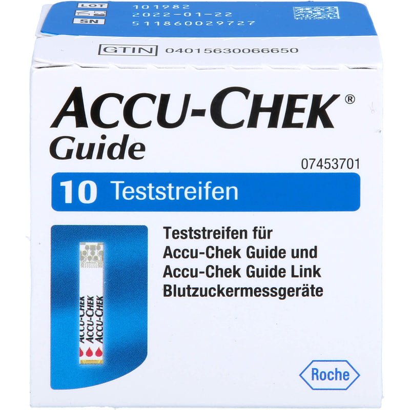 ACCU CHEK GUIDE TESTSTREIF 1X10 St