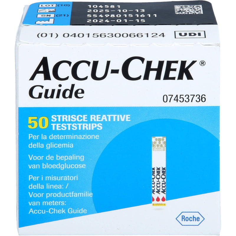 ACCU CHEK GUIDE TESTSTREIF 1X50 St