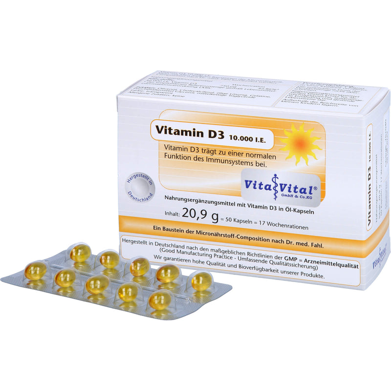 VITAMIN D3 10.000 I.E. 50 St