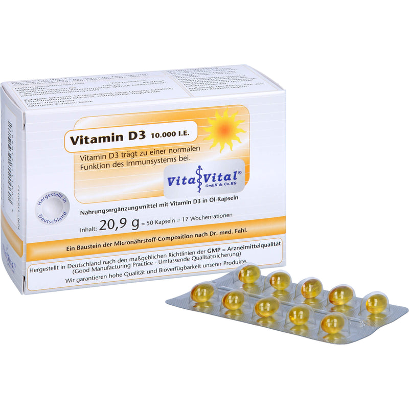 VITAMIN D3 10.000 I.E. 50 St