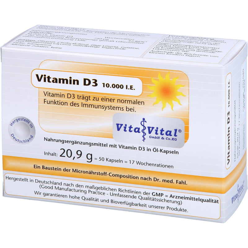 VITAMIN D3 10.000 I.E. 50 St