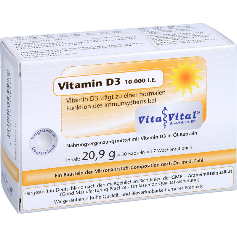 VITAMIN D3 10.000 I.E. 50 St