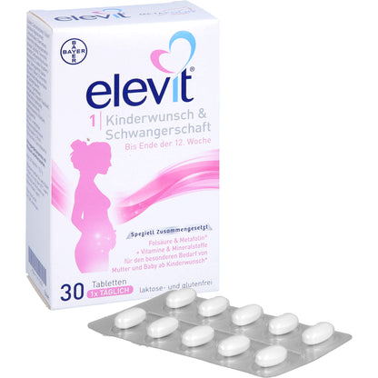 ELEVIT 1 Kinderwunsch & Schwangerschaft Tabletten 30 St