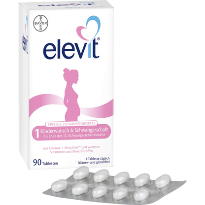 ELEVIT 1 Kinderwunsch & Schwangerschaft Tabletten 90 St