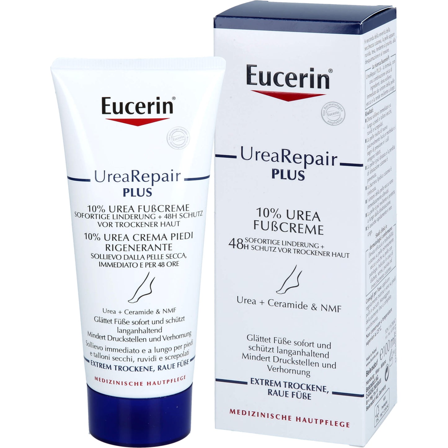EUCERIN UreaRepair PLUS Fußcreme 10% 100 ml