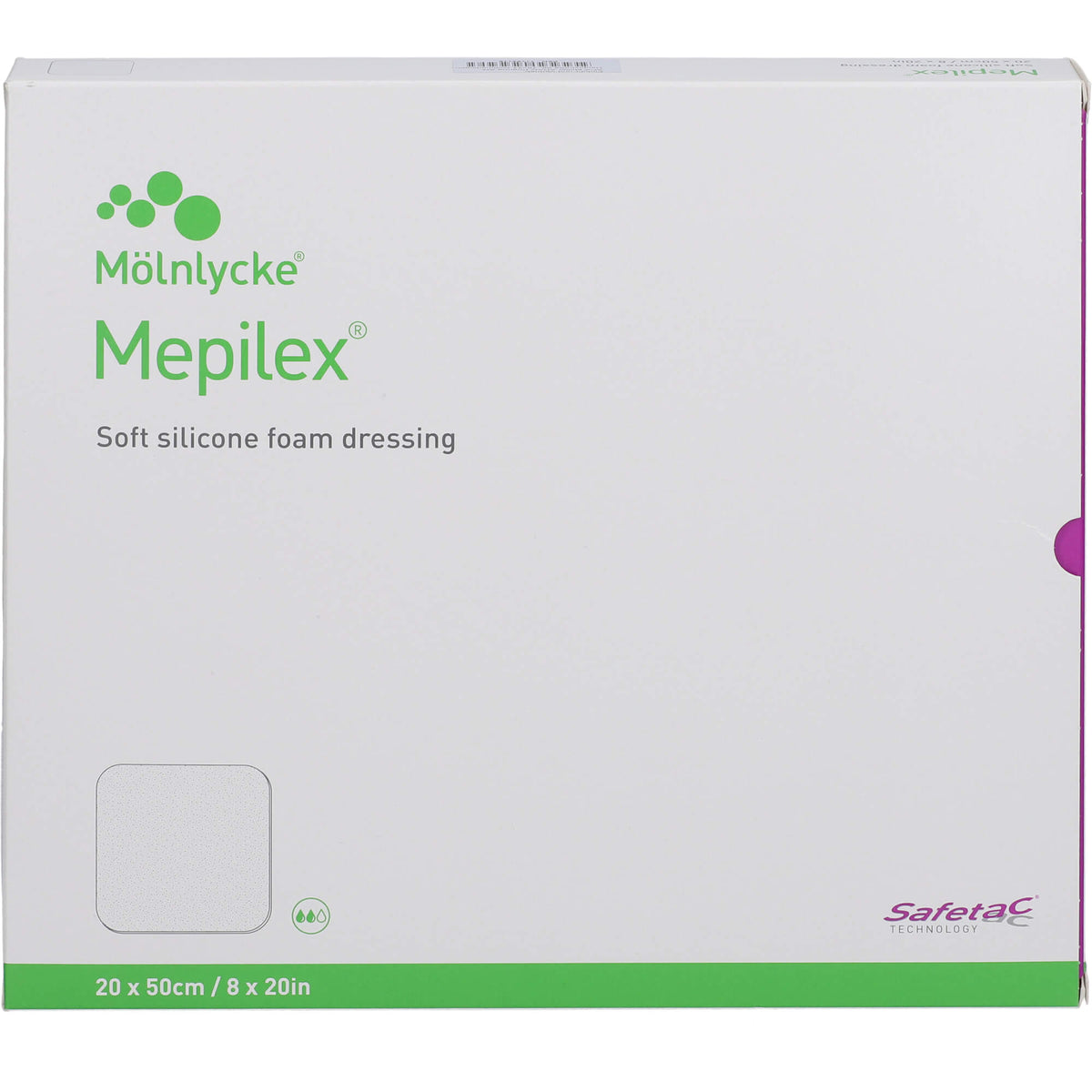 MEPILEX 20x50 cm Schaumverband 2 St