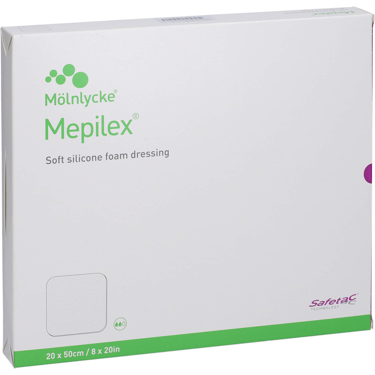 MEPILEX 20x50 cm Schaumverband 2 St