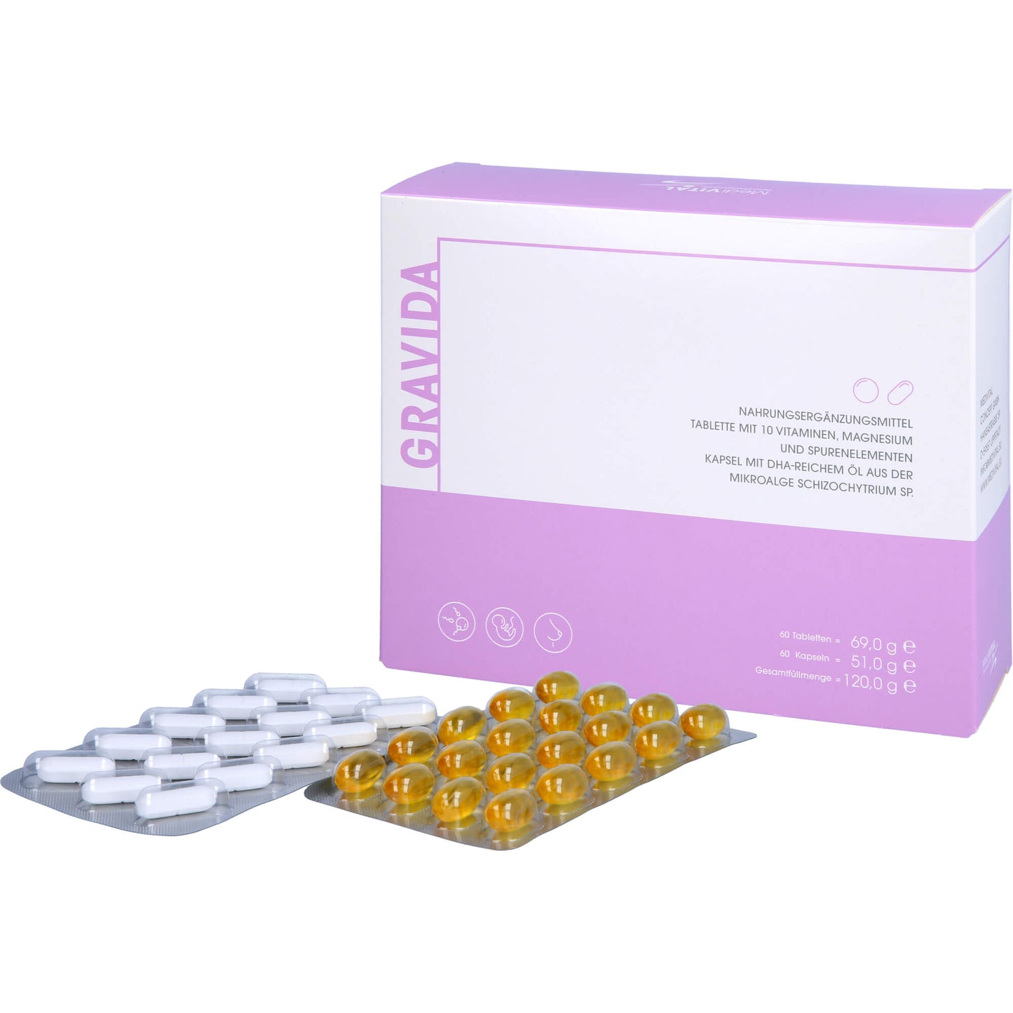GRAVIDA 60 Tabletten+60 Kapseln 1 P