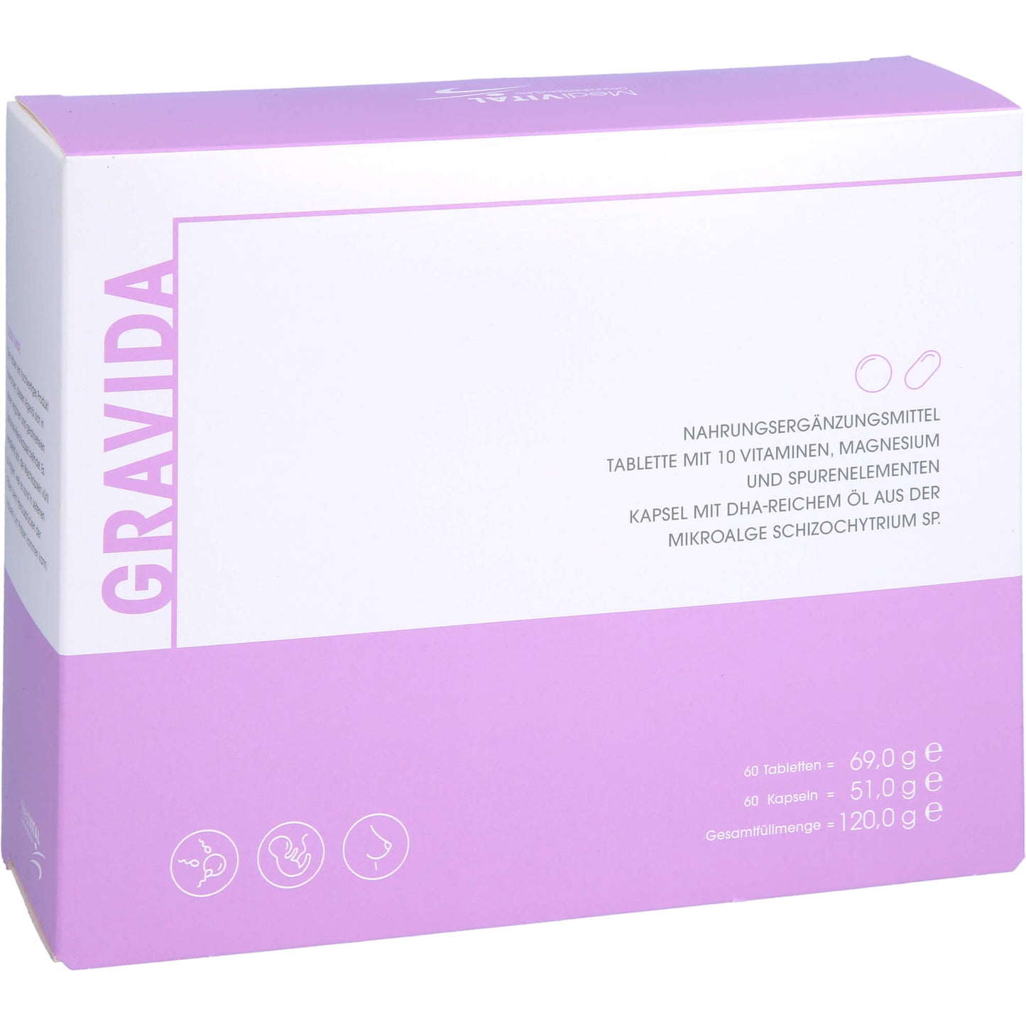 GRAVIDA 60 Tabletten+60 Kapseln 1 P
