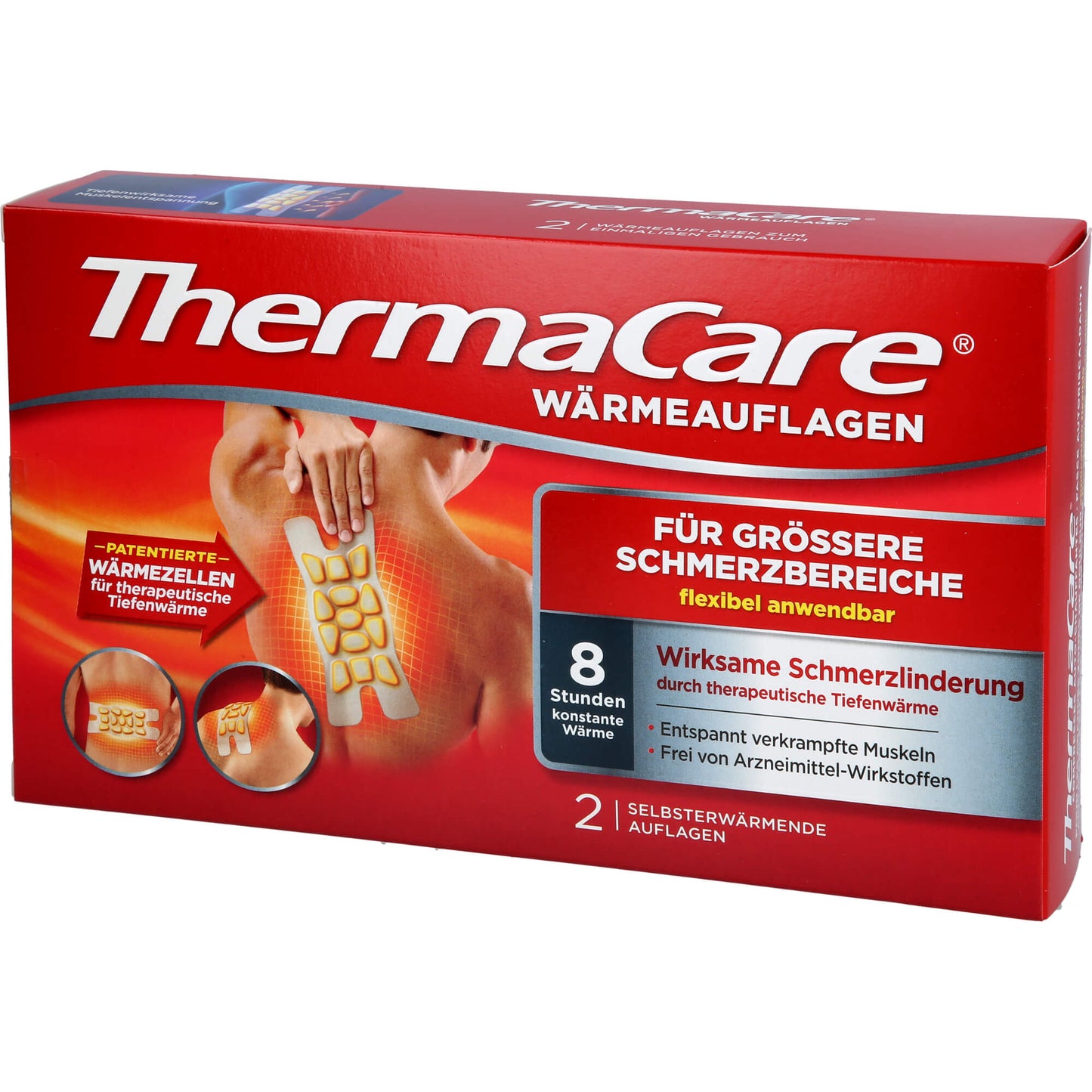 THERMACARE für größere Schmerzbereiche 2 St
