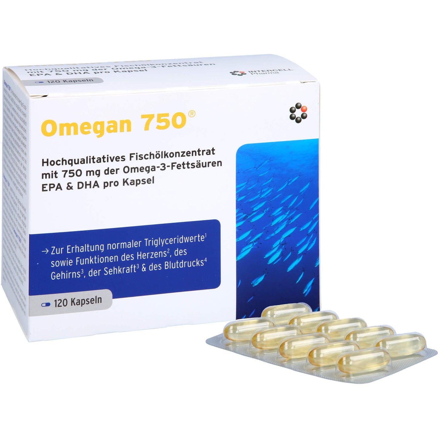 OMEGAN 750 Weichkapseln 120 St