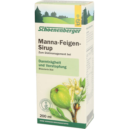 MANNA-FEIGEN-Sirup Schoenenberger 200 ml
