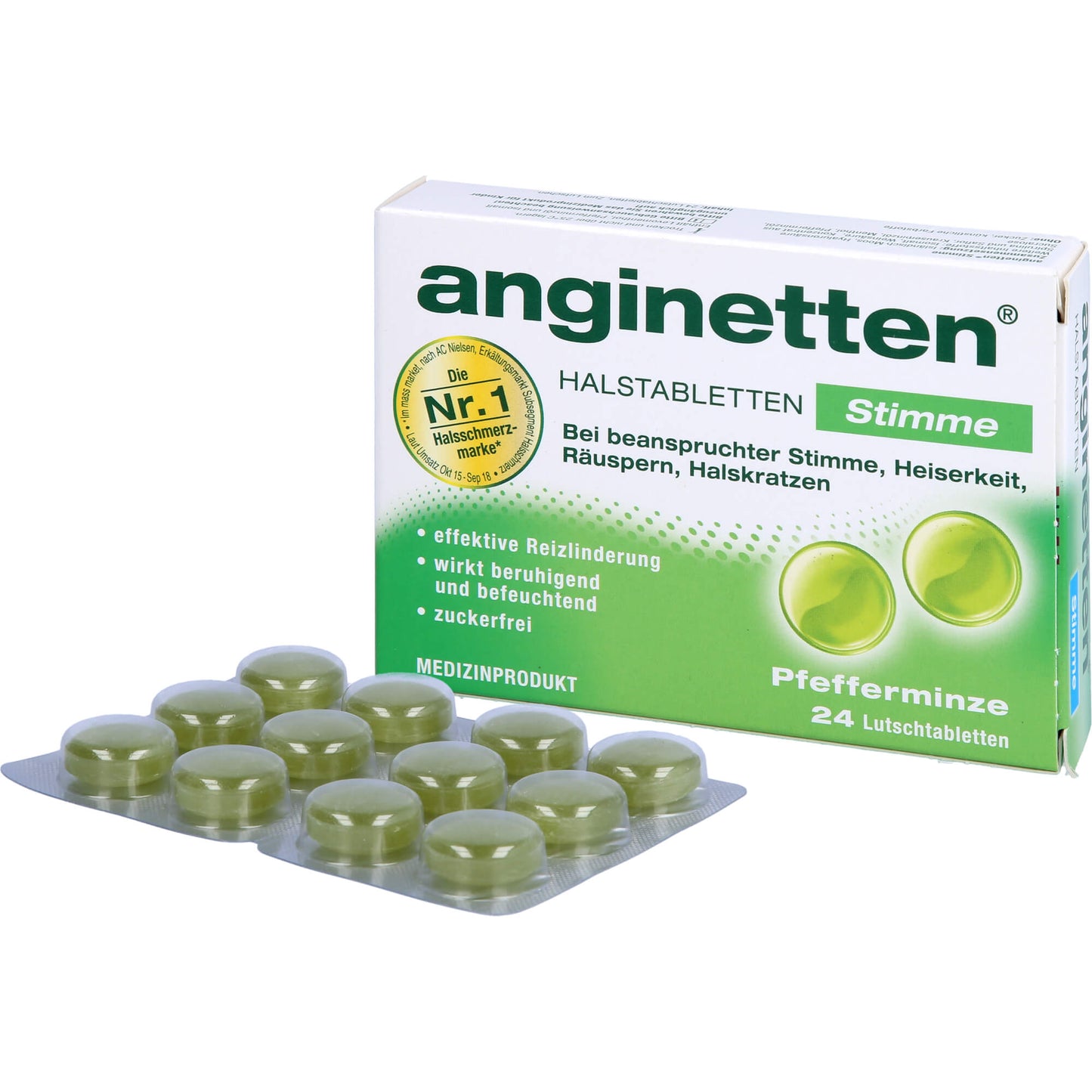 ANGINETTEN Stimme Lutschtabletten 24 St