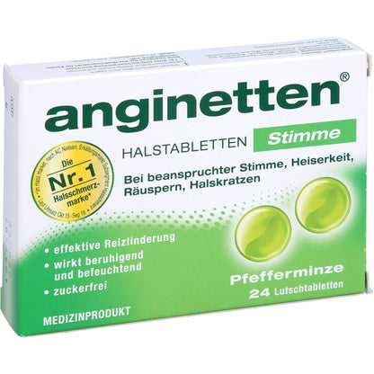 ANGINETTEN Stimme Lutschtabletten 24 St