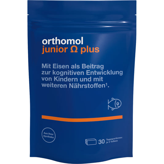 ORTHOMOL Junior Omega plus Kaudragees 90 St