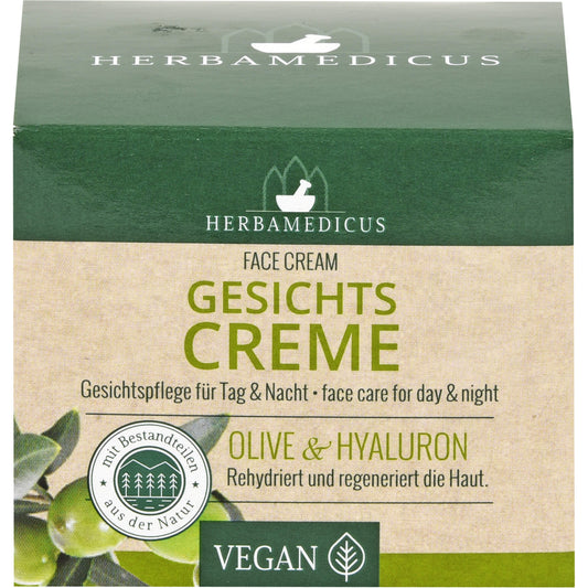 GESICHTSCREME Olive & Hyaluron 50 ml