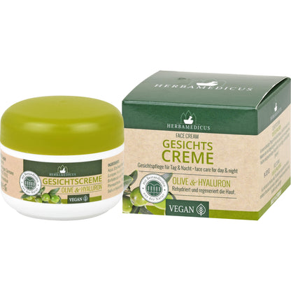 GESICHTSCREME Olive & Hyaluron 50 ml