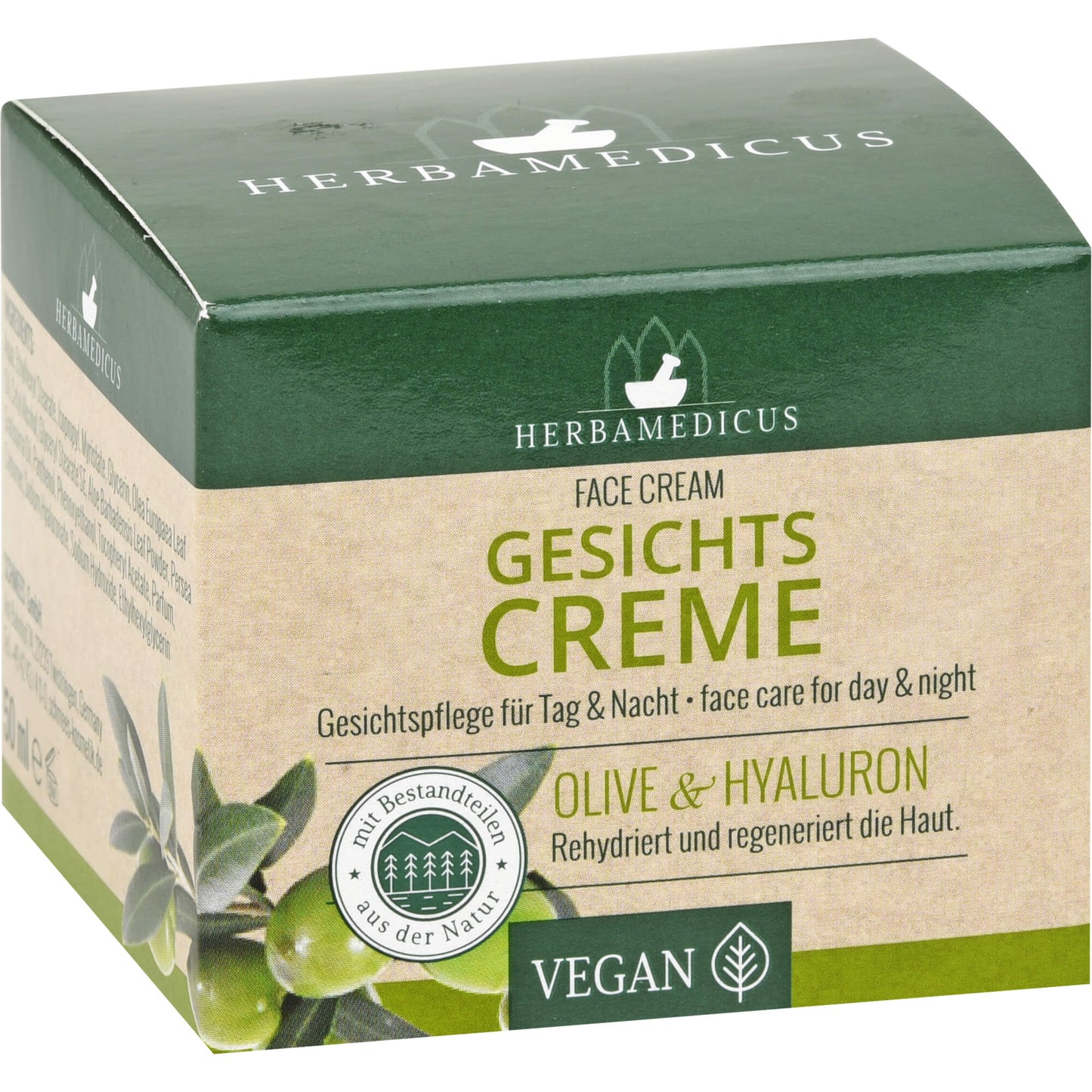 GESICHTSCREME Olive & Hyaluron 50 ml