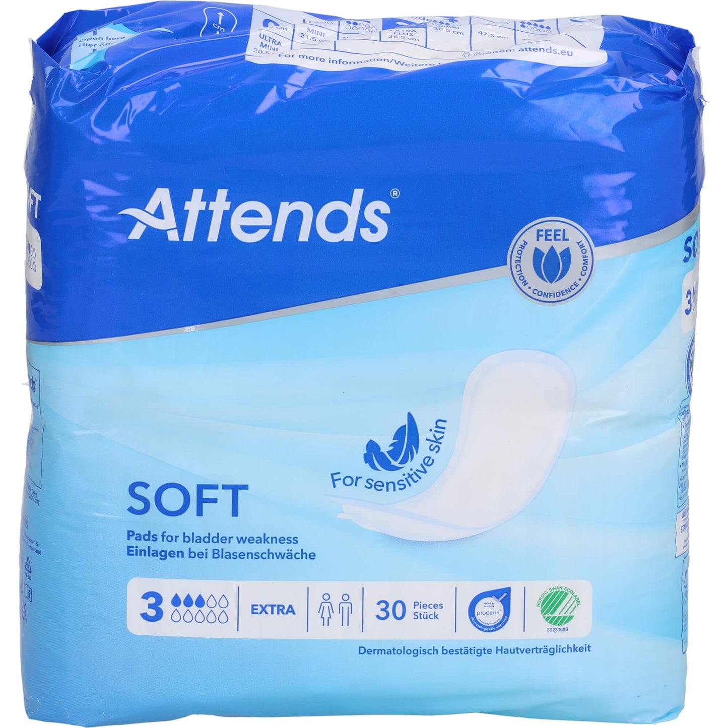 ATTENDS Soft 3 extra 30 St