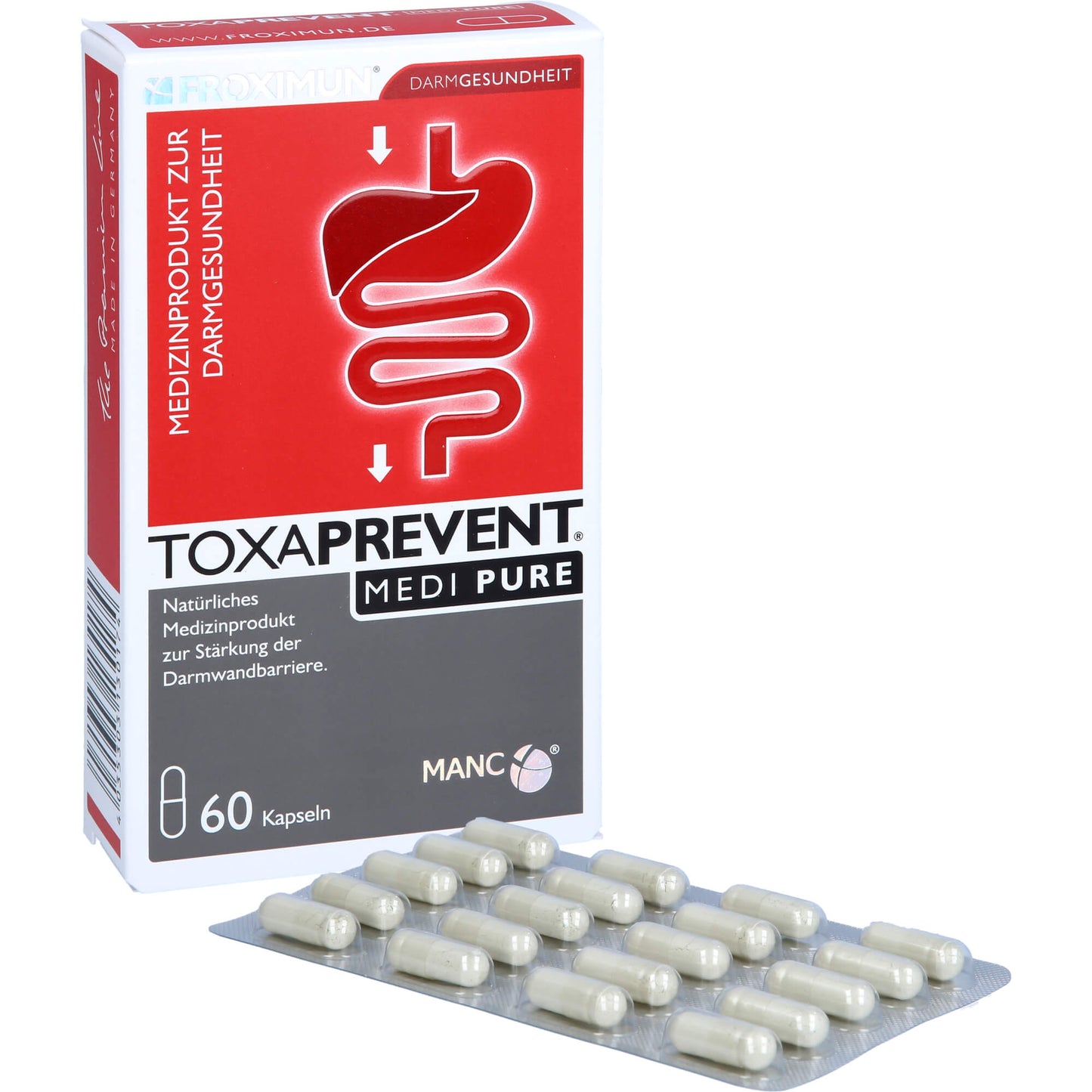 FROXIMUN TOXAPREVENT MEDI PURE Kapseln 60 St