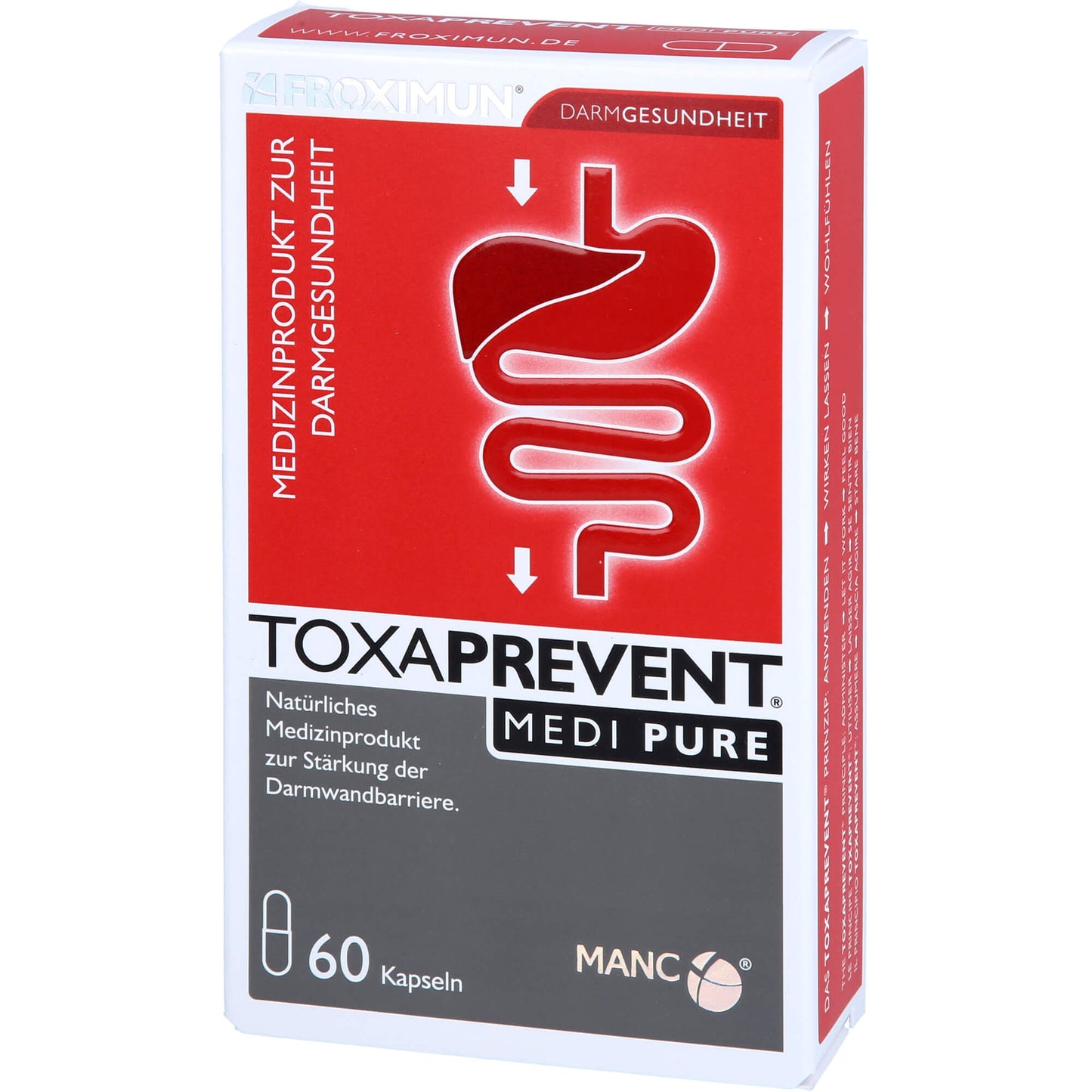FROXIMUN TOXAPREVENT MEDI PURE Kapseln 60 St