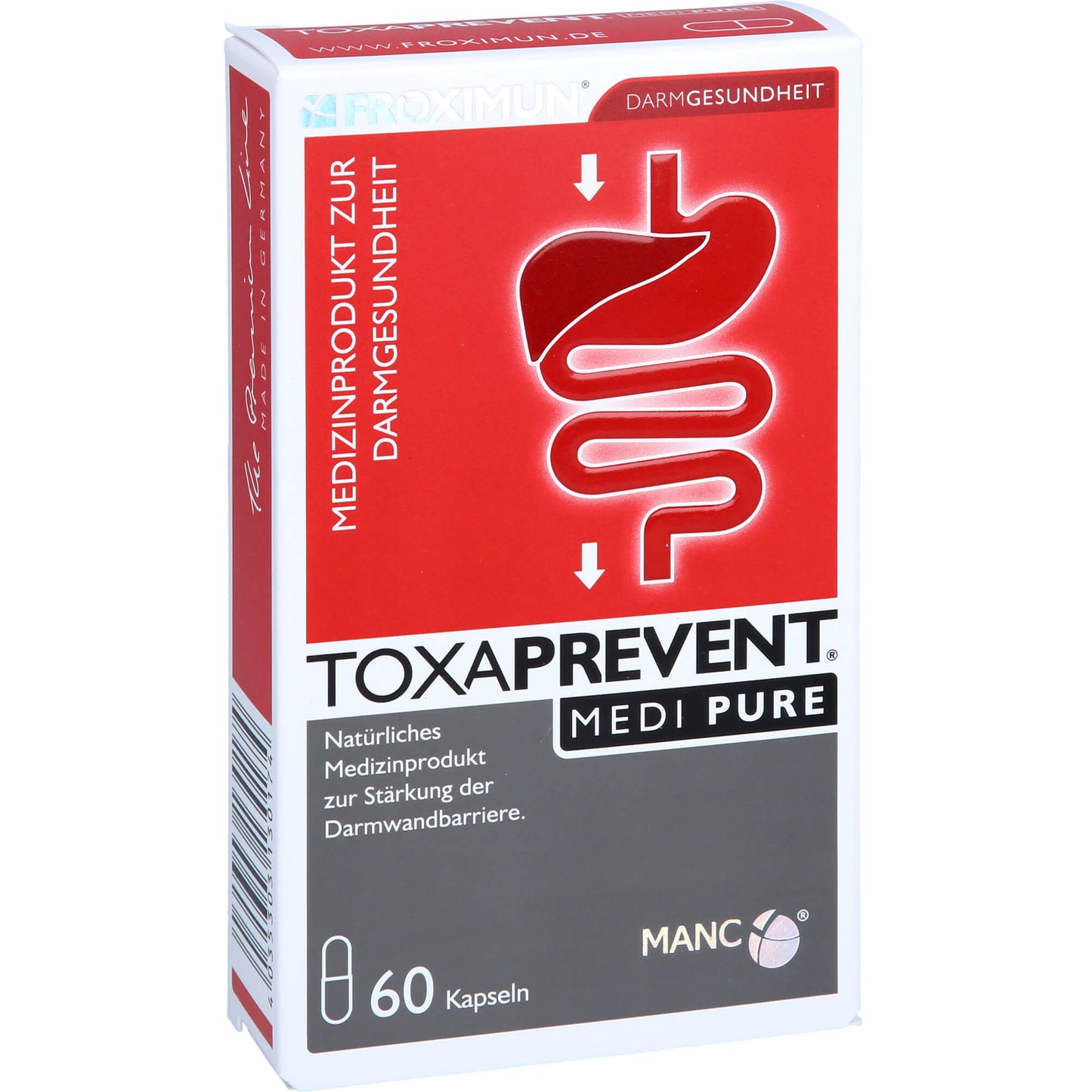 FROXIMUN TOXAPREVENT MEDI PURE Kapseln 60 St