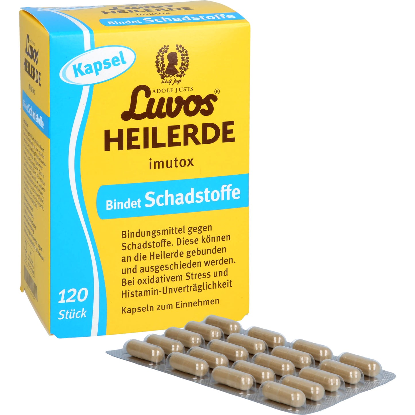 LUVOS Heilerde imutox Kapseln 120 St